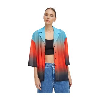 Won Hundred Overhemden, Dames, Veelkleurig, XS, Polyester, Relaxed Shirt