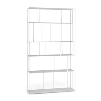 AM.PM Boekenrek in staal Parallel, grote breedte