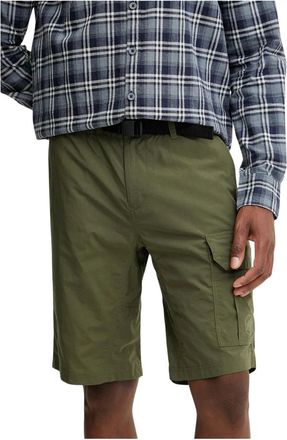 Mammut Pantalones Cortos de Senderismo Cargo - Sport - Hombre - Verde - S