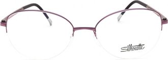Silhouette IllusionNylor456075 Eyeglasses - Purple