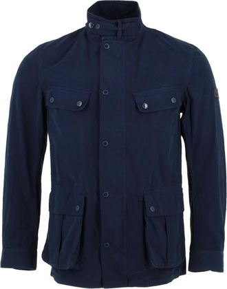 Barbour Light Jackets, male, Blue, S, Blue Cotton Casual Duke Jacket