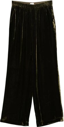 Closed Winona Pantaloni Larghi - - Trousers - Donna - Verde - S