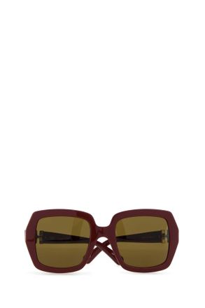 Chlo&eacute; Womens Burgundy Acetate Sunglasses 52 Exterior: Occhiali Da Sole