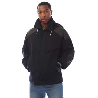 HUGO BOSS Mens C_Pitkin Jacket in Dark Blue Cotton - Size X-Large