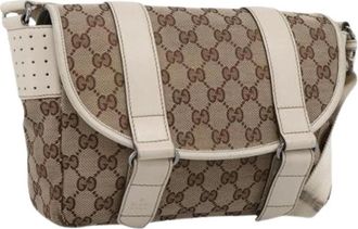 Gucci Borsa a tracolla vintage GG Canvas Pre-owned - - Pre-owned - Donna - Beige - ONE SIZE