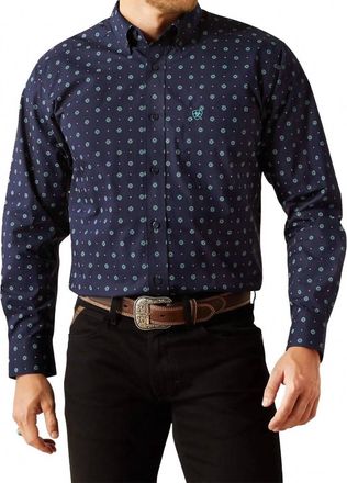 Ariat Mens Casual Series Shirt In Navy
