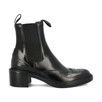 Saint Laurent Chelsea Boots - female - Saint Laurent - Heeled Boots - Black - 5 1/2 UK - Shoes