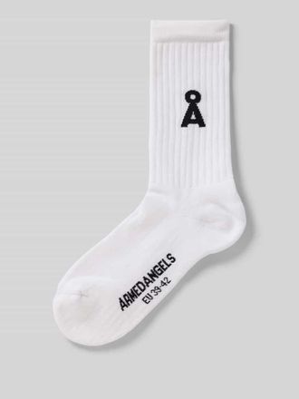 Armedangels Armedangels Socken aus Baumwoll-Mix Modell SAAMUS BOLD in Weiss, Gr&ouml;&szlig;e 35-38