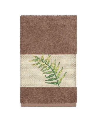 Linum Home Textiles Zoe Turkish Cotton Embellished Hand Towel