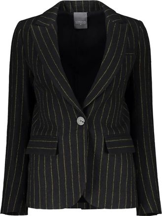Lorena Antoniazzi Blazer in lana vergine - Nero