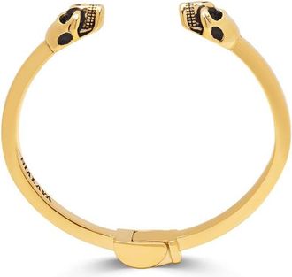 Nialaya Golden Skull Bangle at Nordstrom, Size X-Large
