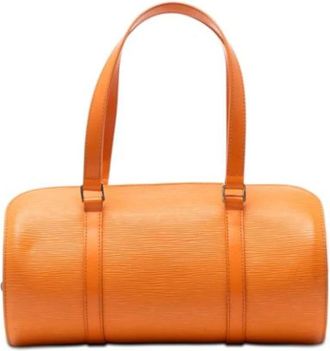 Louis Vuitton Pre-owned Handbags, female, Orange, Size: ONE SIZE Pre-owned The Soufflot