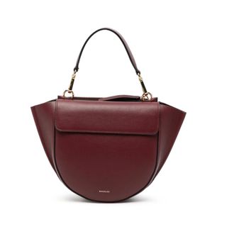 Wandler Tassen, Dames, Rood, ONE Size, Leer, Hortensia Bag Small