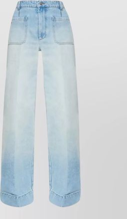 Victoria Beckham alina regular fit denim trousers five pockets
