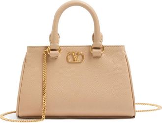 Valentino Garavani Pink VLogo Signature Mini Satchel