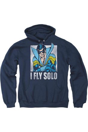 Gildan DC Comics Fly Solo Adult Pull Over Hoodie / Hooded Sweatshirt