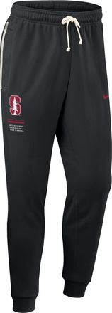 Nike Stanford Sideline Standard Issue Nike Mens Dri-FIT College Taper Pants in Black | 03B000ASDN-WL2