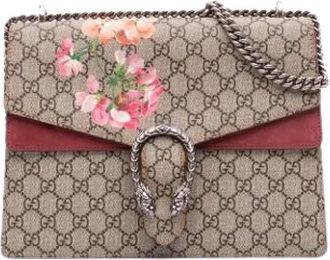 Gucci Pre-owned Dionysus Schoudertas - Dames - Vintage Schoudertas - Beige - ONE Size - Leer - Vintage