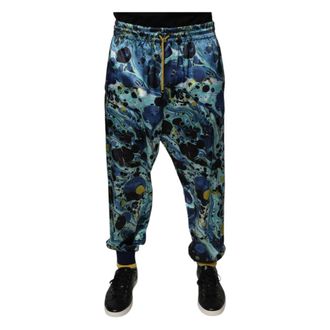 Dolce & Gabbana Heren, Broeken, Veelkleurig, Maat: 2XL Poliester