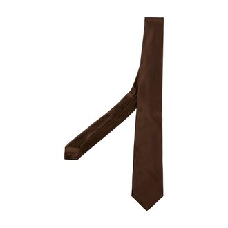 Kiton Ties, male, Brown, Size: ONE SIZE Silk Tie