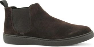 Frau Chelsea Boots - Heren - Chelseaboots - Bruin - 44 EU - Leer - Schoenen