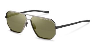 Porsche Design P8995 Polarized B448 Mens Sunglasses Grey Size 63