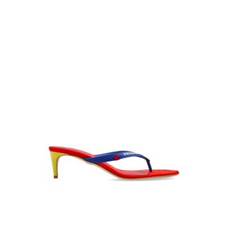 Dsquared2 Heeled Mules, female, Multicolor, Size: 7 US Heeled Mules With Logo