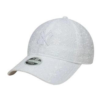 New Era 9Twenty Cap - unisex - Petten - Wit - ONE Size - Katoen - Accessoires