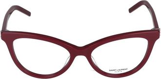 Saint Laurent SL M164 Optical Frame - Dames - Brillen - Rood - 53 MM - Accessoires