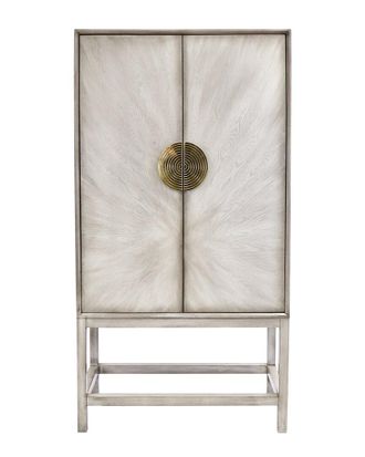 Pasargad Home Calypso Oliver Design Bar Cabinet