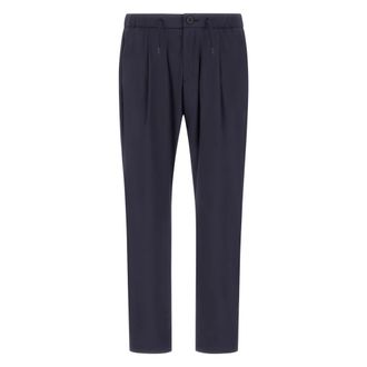 Herno Chinos, male, Blue, Size: XL Nylon Maestro Pants