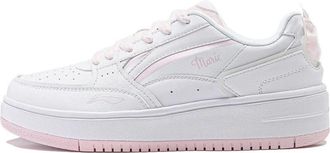 Li-Ning (WMNS) Li-Ning x Disney Marie Cat Skate Shoes White Pink Blue AGCT382-7
