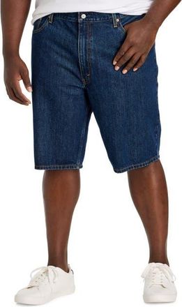 Levi's Big & Tall 469 Loose-Fit Denim Shorts V1 in Active Run at Nordstrom, Size 56