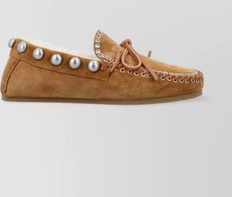 Isabel Marant suede studded loafers