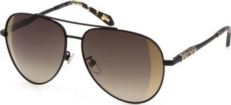 Just Cavalli Womens SJC029-60305G SJC029 60 60305G Sunglasses - Black - One Size