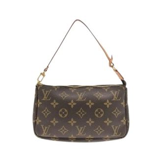 Louis Vuitton Pre-owned Shoulder Bags, female, Brown, Size: ONE SIZE Pre-owned Monogram Accessories Pouch