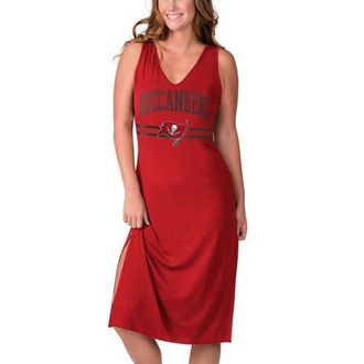 G-III 4Her by Carl Banks Womens G-III 4Her by Carl Banks Red Tampa Bay Buccaneers Training V-Neck Maxi Dress at Nordstrom, Size Xx-Large
