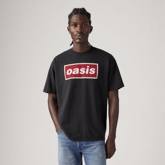Levi's X Oasis Band Tee - Mens - L - Black