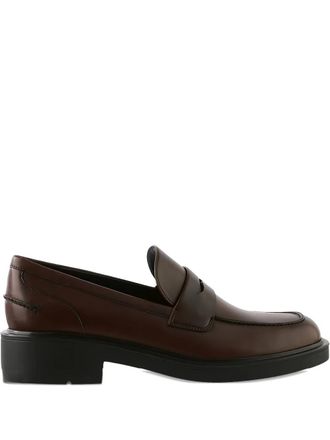 Högl Lauren chunky-sole leather loafers - Brown