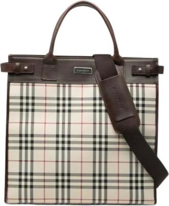 Burberry Borsa Tote Pre-owned - - Pre-owned - Donna - Beige - ONE SIZE
