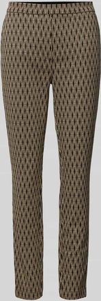 Christian Berg Slim Fit Stoffhose mit elastischem Bund in Black, Gr&ouml;&szlig;e 34