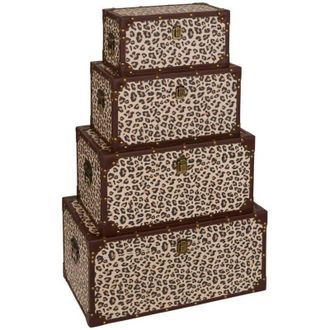 Atmosphera Atmosphera - Ba&uacute;les Telna Marr&oacute;n 56x29cm Cr&eacute;ateur DInt&eacute;rieur