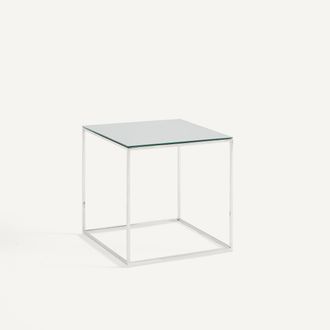 AM.PM Bijzettafel van verchroomd metaal, MAHAUT