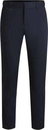 HUGO BOSS Heren, Broeken, Blauw, Maat: M Katoen