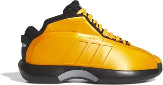 adidas Mens Crazy.1 Low Top Lace-Up Sneakers in Orange - Size UK 7.5