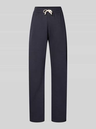 Review Sweatpants mit elastischem Bund und Tunnelzug in Dunkelblau, Gr&ouml;&szlig;e XL