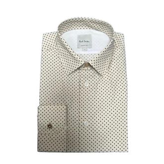 Paul Smith Tailored Shirt - male - Paul Smith - Casual Shirts - Beige - L - Shirts