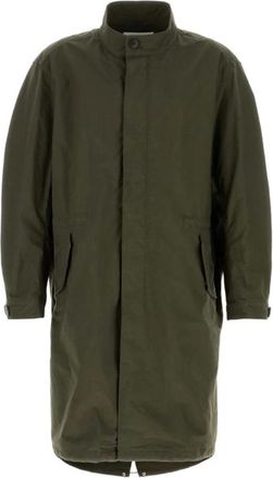Givenchy Stijlvolle Jassen voor Modieuze Looks - Heren - Trenchcoats - Groen - XL - Jassen