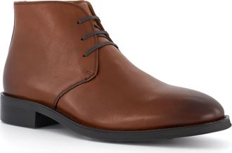 Dune London Mens Maloney - Chukka Boots - Tan Leather - Size UK 9