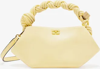 Ganni Yellow Mini Bou Bag in